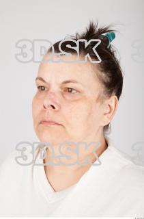 Female head photo texture 0015